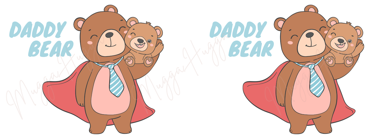 Daddy Bear Mug – Cute Father’s Day Gift from Baby, Dad Mug, New Dad Gift