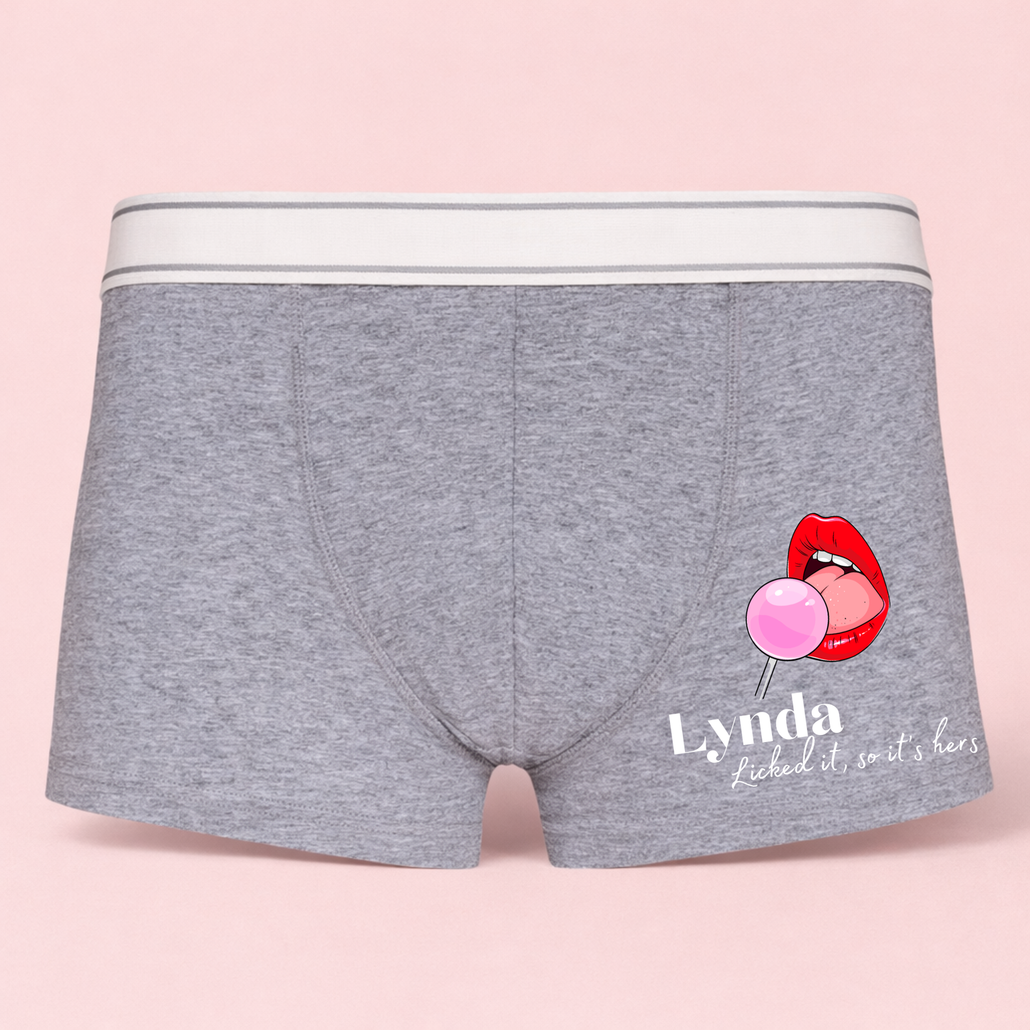 Licked It, So It’s Hers – Personalised Men's Boxers