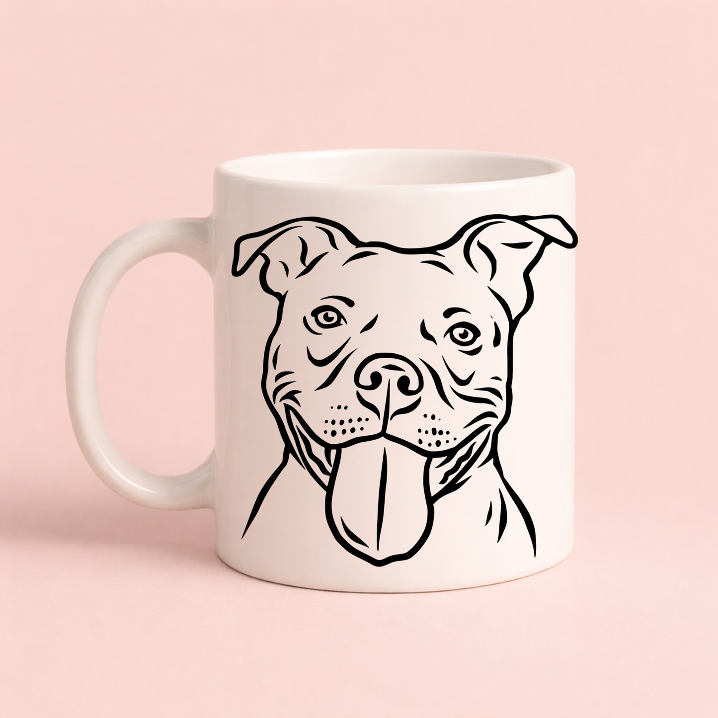 Dog Mum Mug – Cute Dog Lover Gift, Funny Pet Mum Coffee Cup