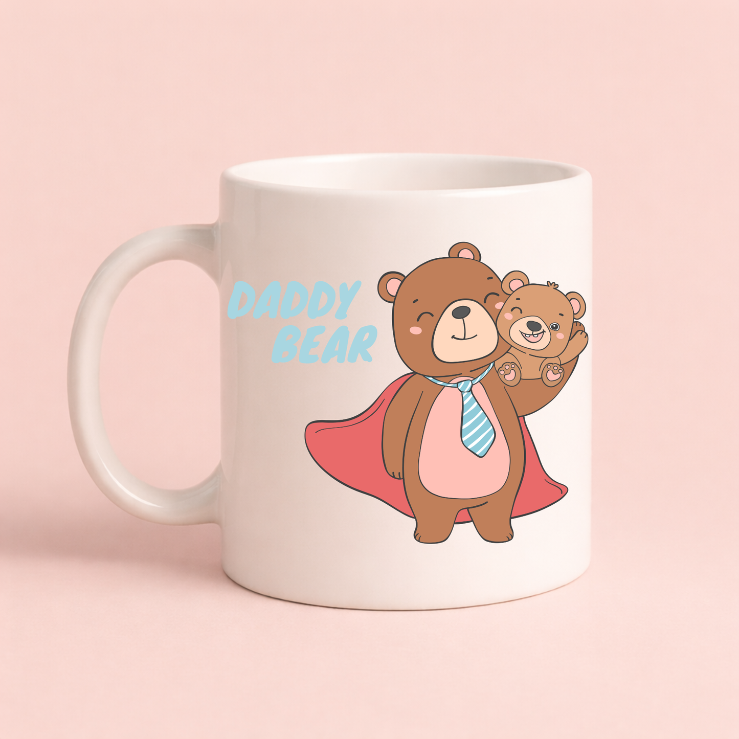 Daddy Bear Mug – Cute Father’s Day Gift from Baby, Dad Mug, New Dad Gift