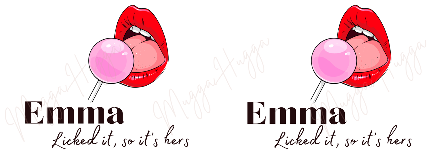 Licked It, So It’s Hers - Personalised Mug