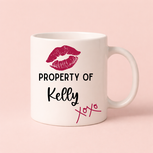Property Of (XOXO) Mug